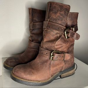 Steve Madden Distressed Rust Boot